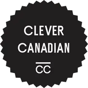 clever canadian badge